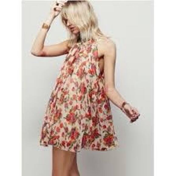Free People Dresses & Skirts - Free People Pleated Floral Dress
